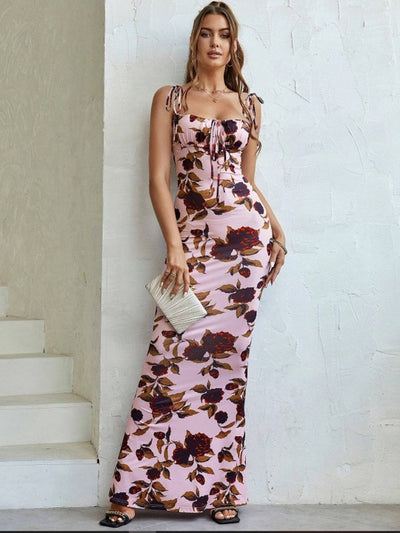 Fashionable Printed Bodycon Dress