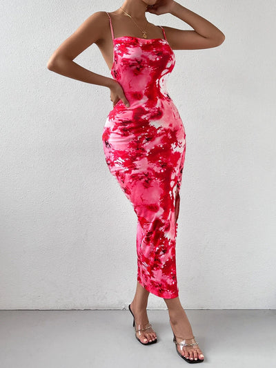 Asymmetric Body Con Dress