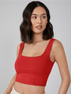 Square Neck Crop Top