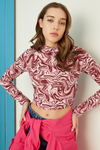 Stylish Casual Wear Printed Womens Top