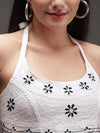 White Bralette Crop Top