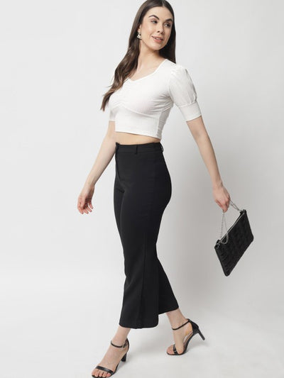 Off-White Crop Top