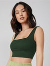 Square Neck Crop Top