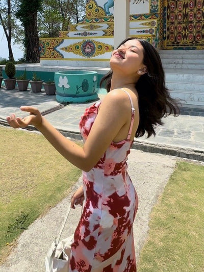 Women Bodycon Multicolor Dress